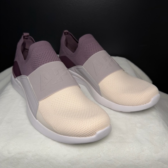 APL TechLoom Bliss – Moonscape/Raindrop/Sea Salt | Men’s 11 | Slip-On Trainer - Picture 5 of 15